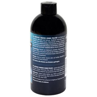 Marine polish combi polish Autosol 11 015210 2 X 500 ml bottle