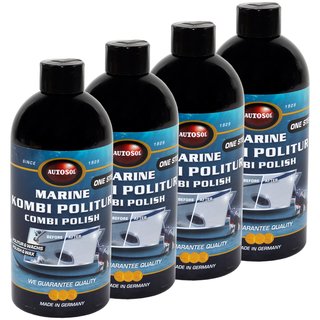 Marine polish combi polish Autosol 11 015210 4 X 500 ml bottle