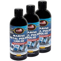 Marine metal polish liquid Autosol 11 051210 3 X 250 ml...
