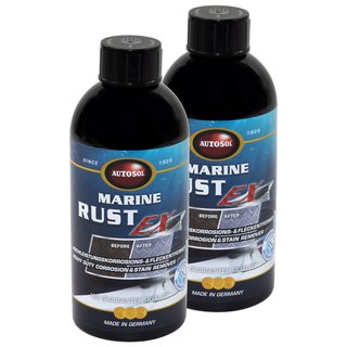 Marine Rust Ex Rustremover Autosol 11 054251 2 X 500 ml bottle
