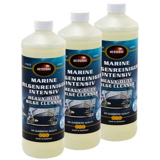 Marine Bilgecleaner Intensive Boatcleaner Autosol 11 054102 3 X 1 liter bottle