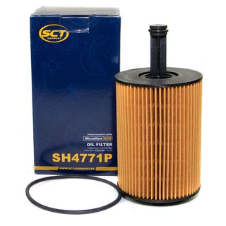 Engineoil set Longlife 5W30 API SN 5 liters + Oil Filter SH4771P + Oildrainplug 48871 + Airfilter SB2117