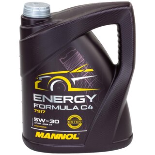 Motorl Motor l MANNOL 5W30 Energy Formula C4 API SN 5 Liter