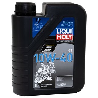Maintenance package oil 1L + air filter + oil filter + spark plug