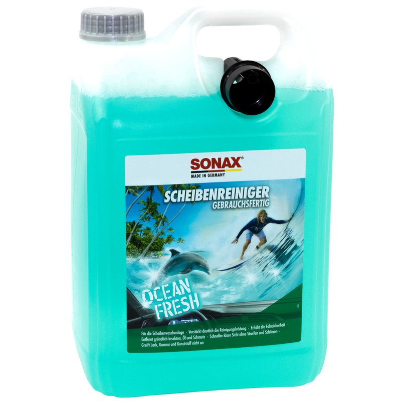 SONAX 02645000 ScheibenReiniger gebrauchsfertig Ocean-Fresh 5 l
