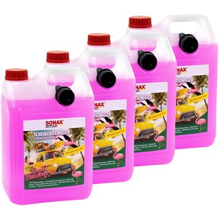 Scheibenreiniger Sweet Flamingo gebrauchsfertig 03945000 SONAX 4 X 5 Liter