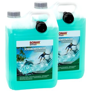 Scheibenreiniger Ocean- fresh gebrauchsfertig 02645000 SONAX 2 X 5 Liter