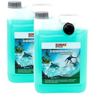 Scheibenreiniger Ocean- fresh gebrauchsfertig 02645000 SONAX 2 X 5 Liter