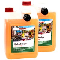 SONAX AntiFrost + KlarSicht Konzentrat Citrus 3x5 = 15 Liter  Scheibenfrostschutz