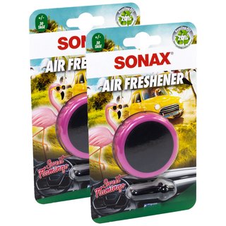 Lufterfrischer Air Freshener Sweet Flamingo 03630410 SONAX 2 Stck
