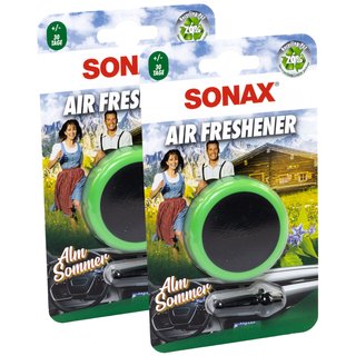 Lufterfrischer Air Freshener Almsommer 03620410 SONAX 2 Stck