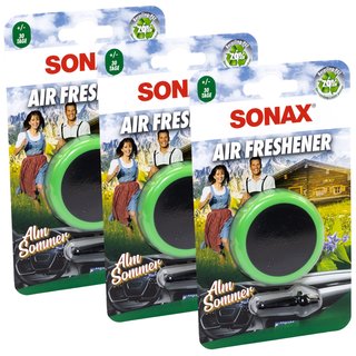Lufterfrischer Air Freshener Almsommer 03620410 SONAX 3 Stck