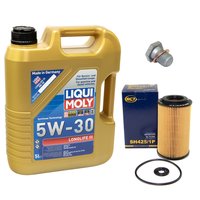 Engineoil set Longlife III 5W-30 Liqui Moly 5 liters +...