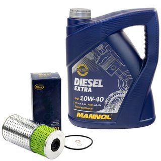 Motorl Set Diesel EXTRA 10W40 5 Liter + lfilter SF501