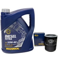 Engine oil set Diesel EXTRA 10W40 5 liters + oilfilter SK804