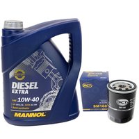 Motorl Set Diesel EXTRA 10W40 5 Liter + lfilter SM168