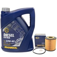 Motorl Set Diesel EXTRA 10W40 5 Liter + lfilter SH4789P