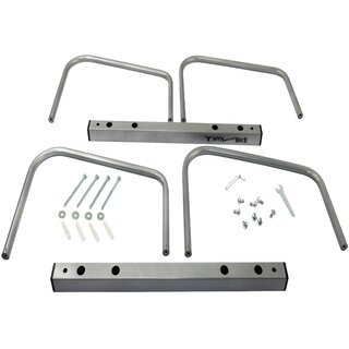 Bicycle stand, bike stand, stand for 2 bicycles for wall and floor mounting