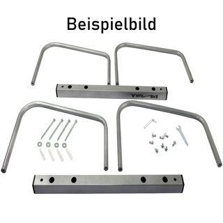Bicycle stand, bike stand, stand for 3 bicycles for wall and floor mounting