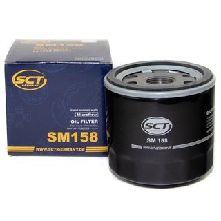 Motorl Set VMO 5W-40 5 Liter + lfilter SM158 + lablassschraube 38179 + Luftfilter SB2253