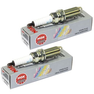 Spark plug NGK Laser Iridium LKAR9BI-9 6205 set 2 pieces