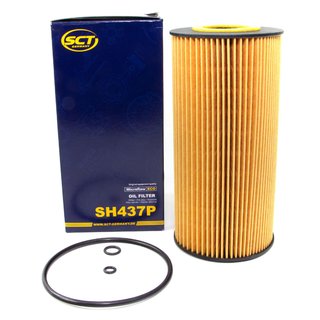 Engineoil set Favorit 15W50 5 liters + Oil Filter SH437P + Oildrainplug 08277 + Airfilter SB528