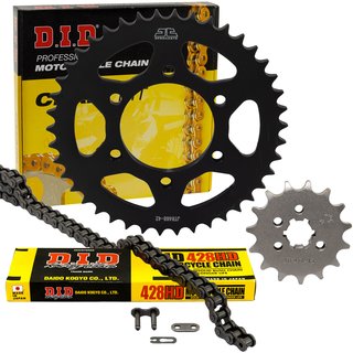 Chain set chain kit standard chain DID 428HD 130 links open with clip lock