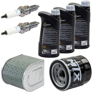 Maintenance Set oil 3 Liter air filter + oil filter + spark plugs