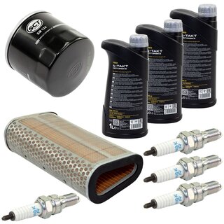 Maintenance Set oil 3 Liter air filter + oil filter + spark plugs