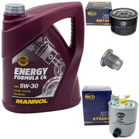Inspectionpackage Fuelfilter ST 6086 + Oilfilter SM 142 +...