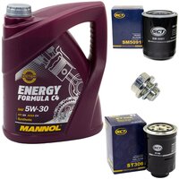 Inspectionpackage Fuelfilter ST 306 + Oilfilter SM 5091 +...