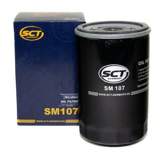 Inspectionpackage Fuelfilter ST 315 + Oilfilter SM 107 + Oildrainplug 03272 + Engine oil 10W-40 MN7507-5