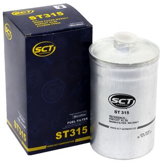 Inspectionpackage Fuelfilter ST 315 + Oilfilter SM 107 + Oildrainplug 03272 + Engine oil 10W-40 MN7507-5