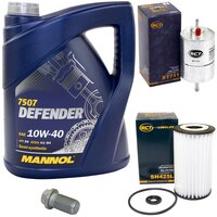 Inspectionpackage Fuelfilter ST 711 + Oilfilter SH 425 L...