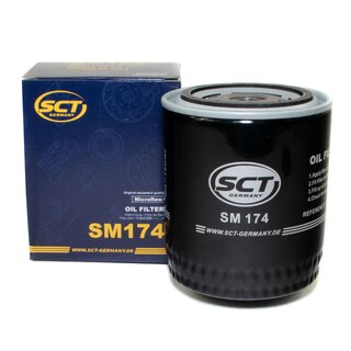 Inspektionspaket Kraftstofffilter ST 320 + lfilter SM 174 + lablassschraube 48871 + Motorl 0W-40 MN7901-4