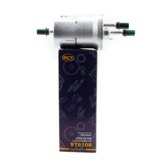 Inspectionpackage Fuelfilter ST 6108 + Oilfilter SM 836 + Oildrainplug 15374 + Engine oil 5W-30 MN7907-5