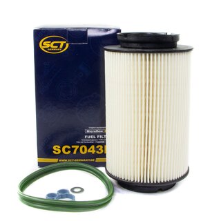 Inspectionpackage Fuelfilter SC 7043 P + Oilfilter SH 4771 P + Oildrainplug 48871 + Engine oil 5W-40 MN7913-5
