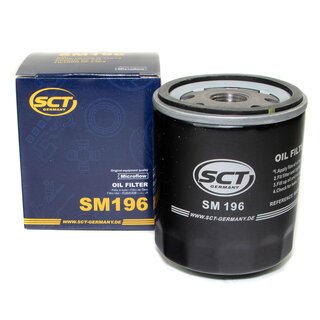 Inspektionspaket Kraftstofffilter ST 342 + lfilter SM 196 + lablassschraube 48871 + Motorl 5W-40 MN7915-5
