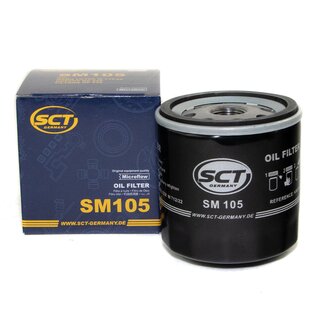 Inspektionspaket Kraftstofffilter ST 342 + lfilter SM 105 + lablassschraube 04572 + Motorl 5W-40 MN7915-5
