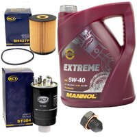 Inspectionpackage Fuelfilter ST 304 + Oilfilter SH 427 P...