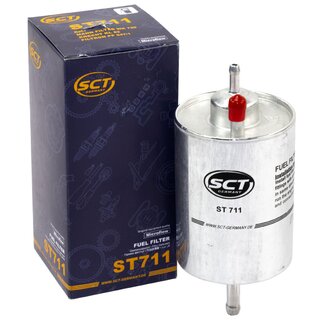 Inspektionspaket Kraftstofffilter ST 711 + lfilter SH 425 P + lablassschraube 08277 + Motorl 5W-30 MN7511-4