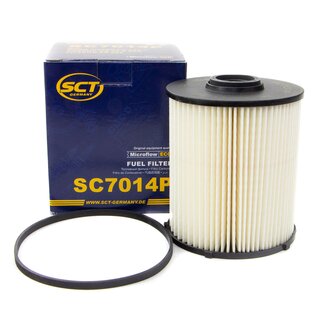 Filter set inspection fuelfilter SC 7014 P + oil filter SH 425/1 P + air filter SB 043 + cabin air filter SAK 120