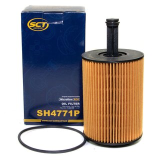 Filter set inspection fuelfilter SC 7043 P + oil filter SH 4771 P + air filter SB 2138 + cabin air filter SA 1166