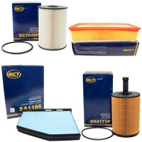 Filter set inspection fuelfilter SC 7049 P + oil filter...