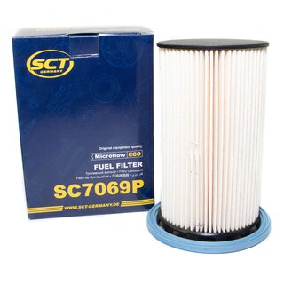 Filter set inspection fuelfilter SC 7069 P + oil filter SH 4049 P + air filter SB 2117 + cabin air filter SA 1166