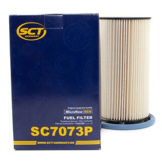 Filter set inspection fuelfilter SC 7073 P + oil filter SH 4049 P + air filter SB 2117 + cabin air filter SA 1166