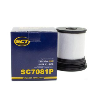 Filter set inspection fuelfilter SC 7081 P + oil filter SH 4096 L + air filter SB 2206 + cabin air filter SA 1234