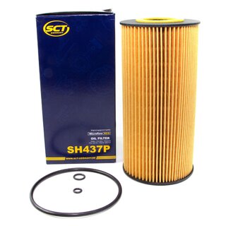 Filter set inspection fuelfilter ST 309 + oil filter SH 437 P + air filter SB 528 + cabin air filter SA 1103