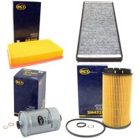 Filter set inspection fuelfilter ST 320 + oil filter SH...