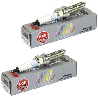Spark plug NGK Laser Iridium SILMAR9B9 95399 set 2 pieces